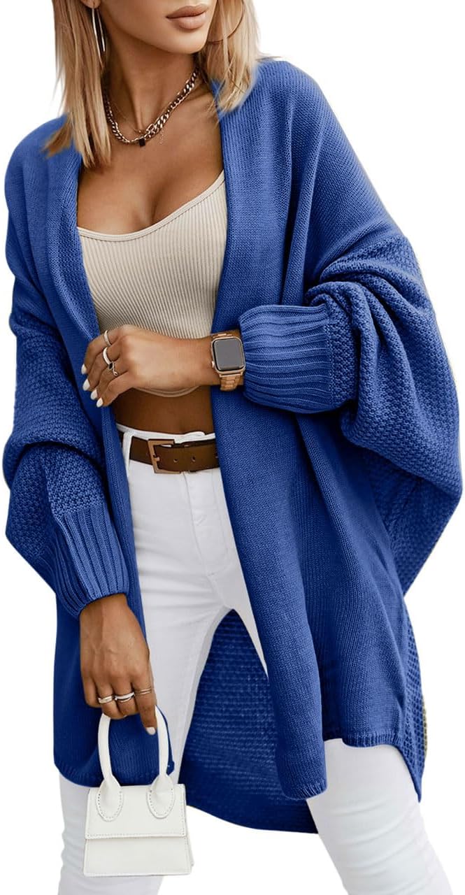 Miladusa Oversized Cardigans for Women - Trendy Fall Fashion