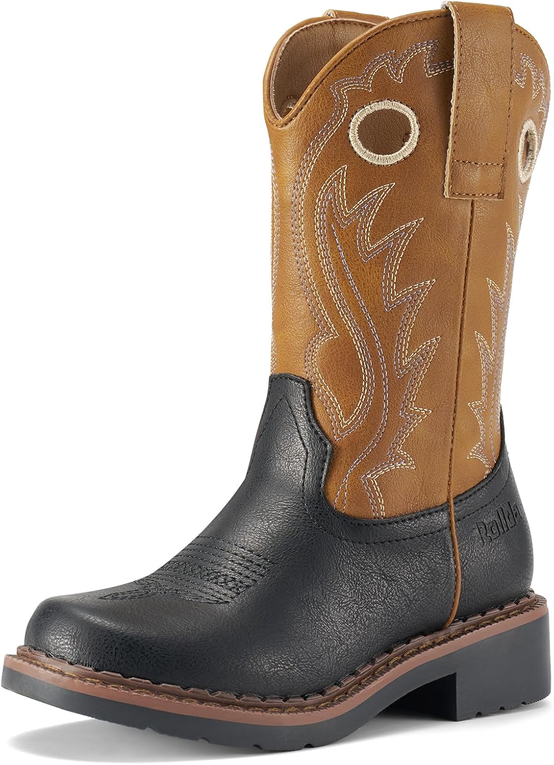 Rollda Boys Cowboy Boots for Kids - Stylish Western Design