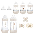 MAM Newborn Essentials Matte Feeding Set - Complete 10-Piece Newborn