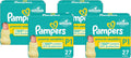 Pampers Swaddlers Diapers Preemie P1 - Ultra Soft, Pack of 4