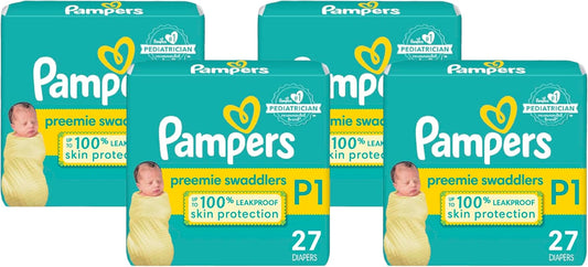 Pampers Swaddlers Preemie Diapers: Ultra Soft Protection