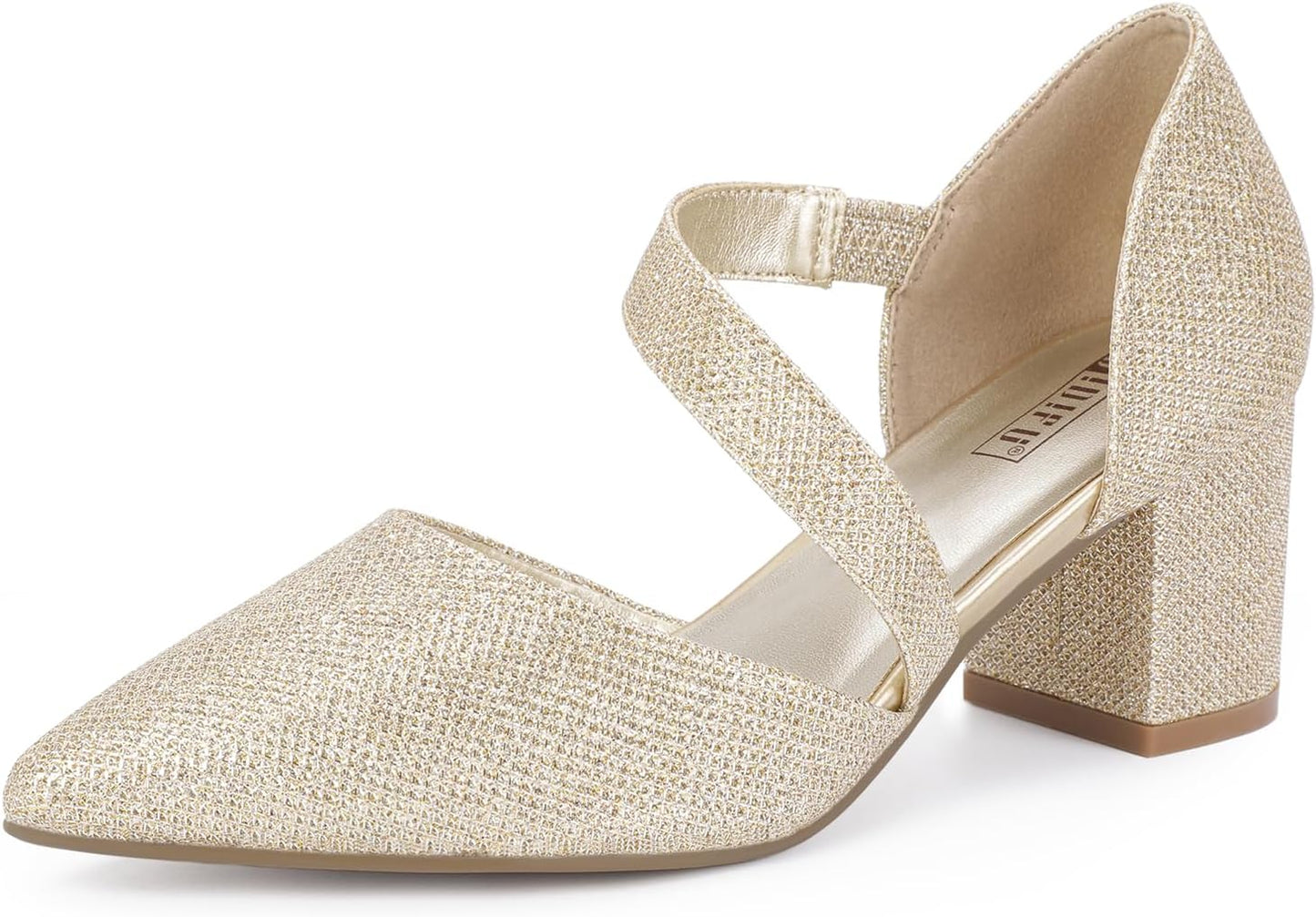 Stylish Women's Closed Toe Strappy Heels for Any Occasion