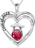 Ursilver Graduation Necklace Class of 2025 - Sterling Silver Pendant