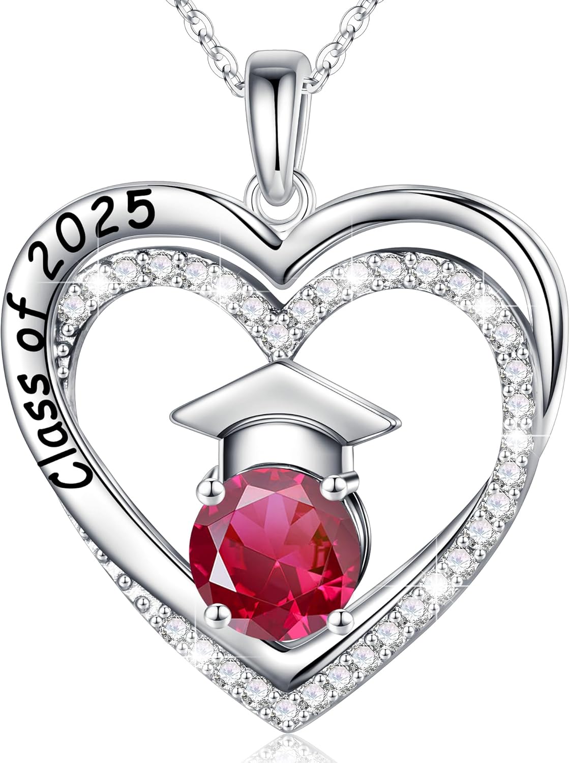 Ursilver Graduation Gifts for Her 2025 - S925 Silver Necklace