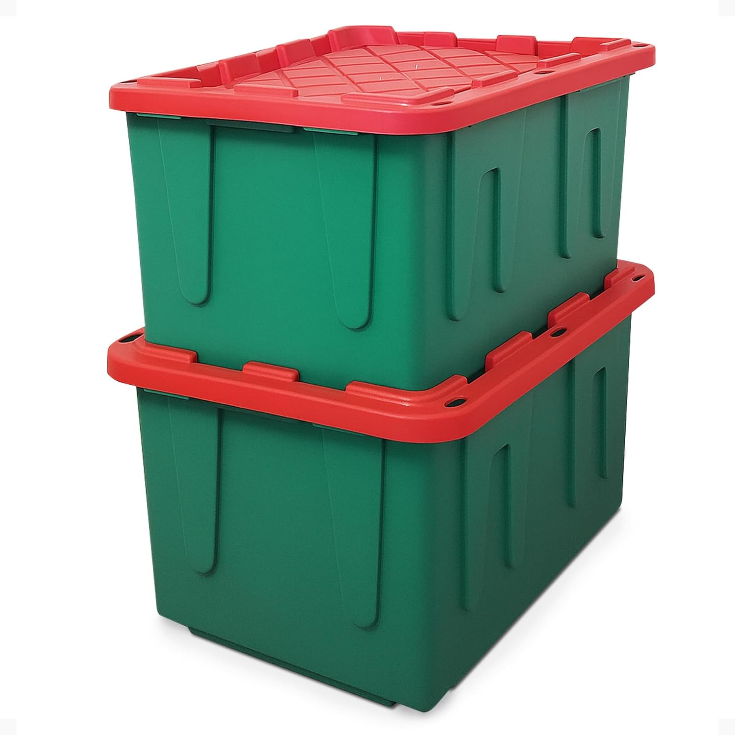 Durabilt Heavy Duty Plastic Storage Bins for Home Organization