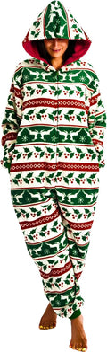 Beauty Shine Unisex Adult Onesie Pajamas for Fun Sleepwear