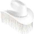 Womens Cowboy Hat Rhinestone Cowgirl Hat Wide Brim - Sparkle Style is