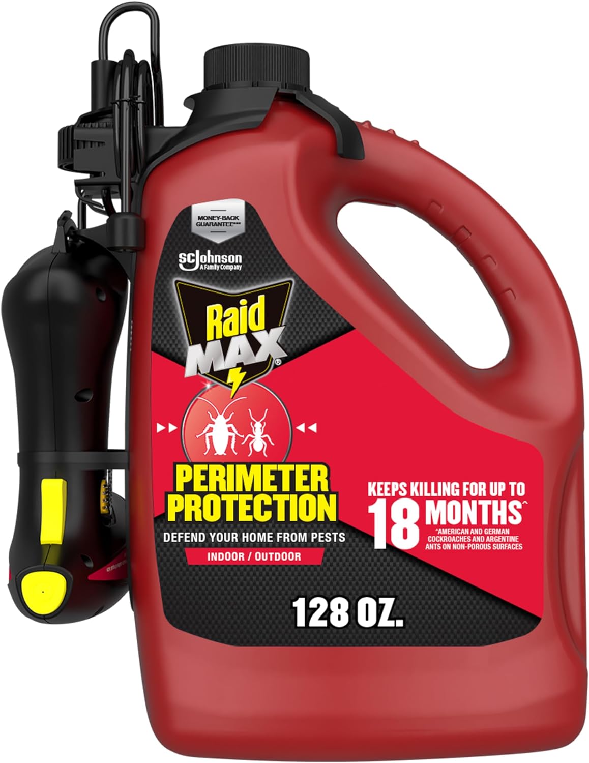 Raid MAX Perimeter Protection 1 Gallon Indoor Outdoor Insecticide