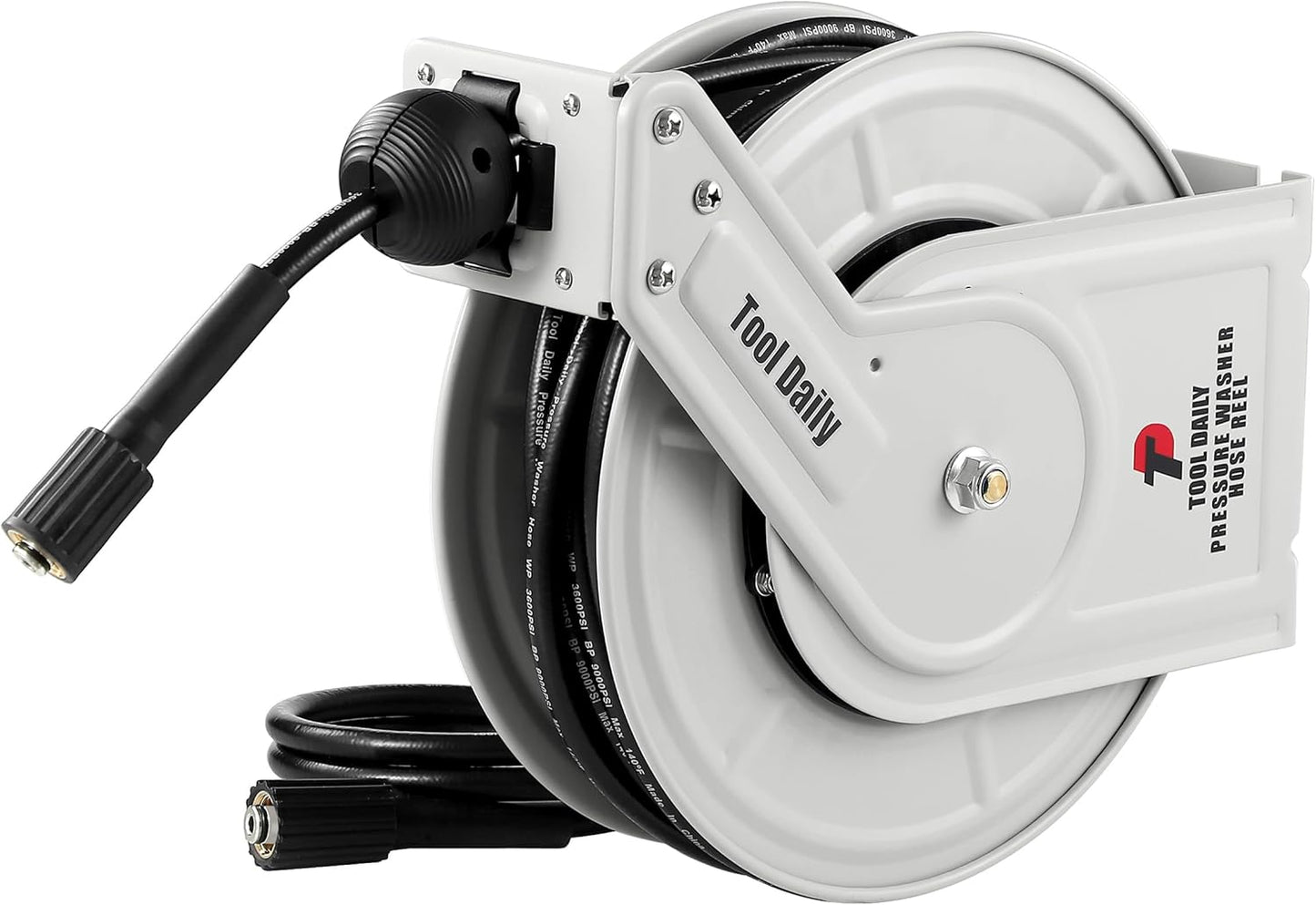 Tool Daily 60 FT Retractable Pressure Washer Reel