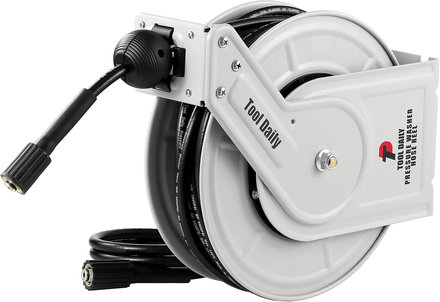 Tool Daily 60 FT Retractable Pressure Washer Reel