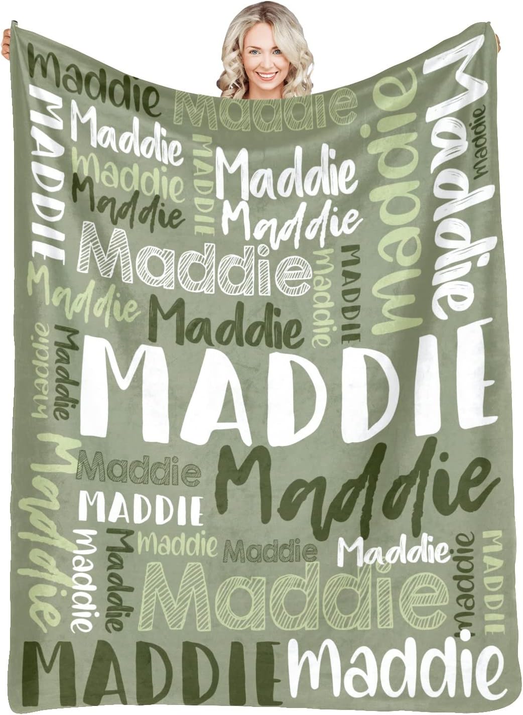 Personalized Blankets for Kids and Adults - Custom Name Throws