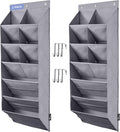Over the Door Shoe Organizer 6-Tier with Deep Pockets - Space Saving