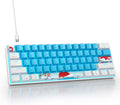 60 Percent Gaming Keyboard Portable 61 Keys Mechanical Keyboard