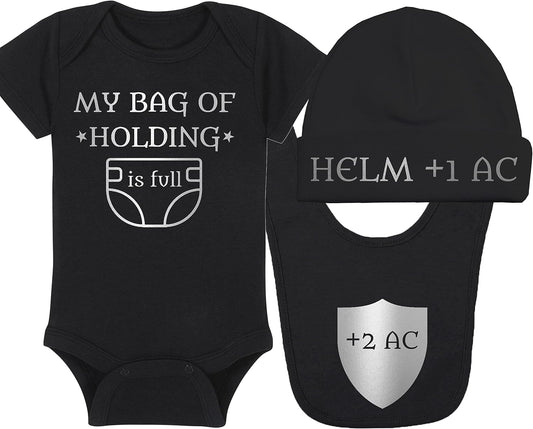 My Bag Of Holding Is Full - Gaming Baby Onesie And Accessories