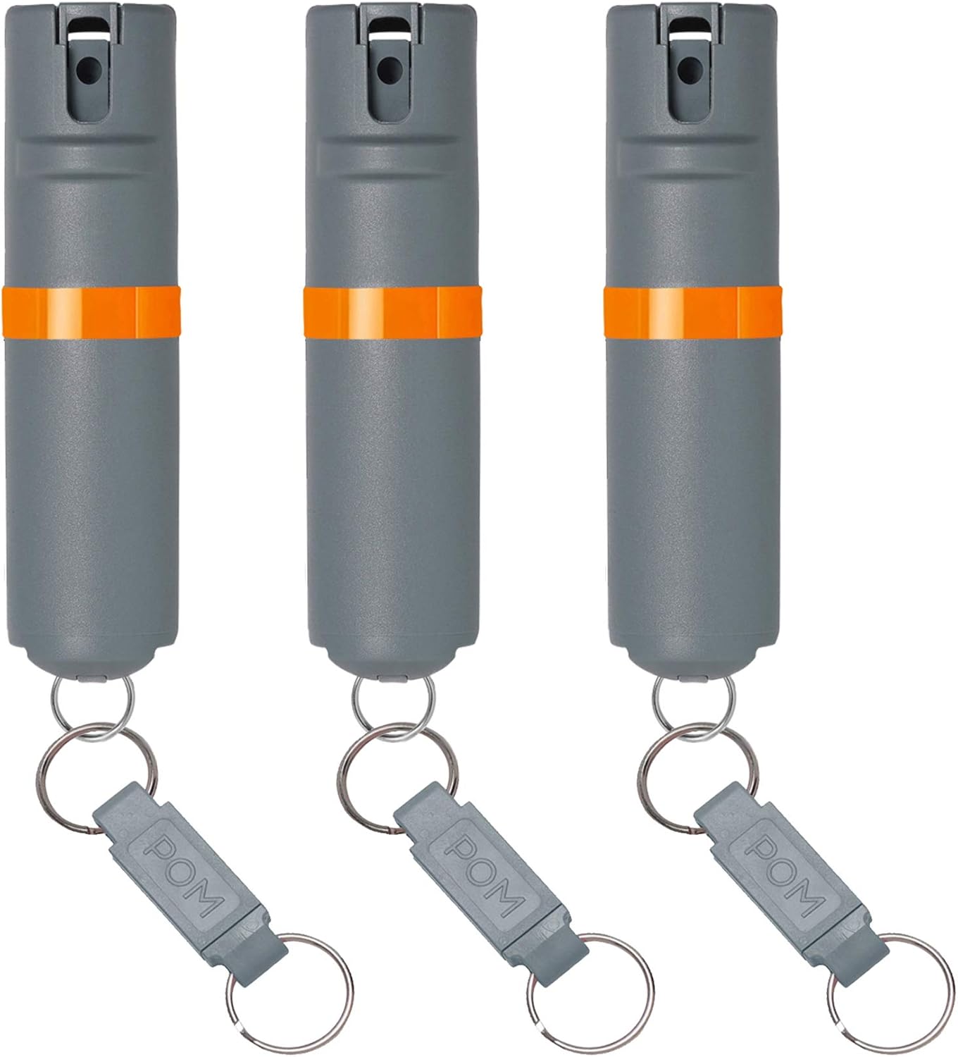 POM Pepper Spray Keychain - Maximum Strength Self Defense Tool