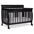DaVinci Kalani 4-in-1 Convertible Crib in Ebony - GREENGUARD Gold