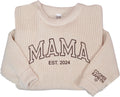Custom Mama Embroidered Sweater by NAZENTI