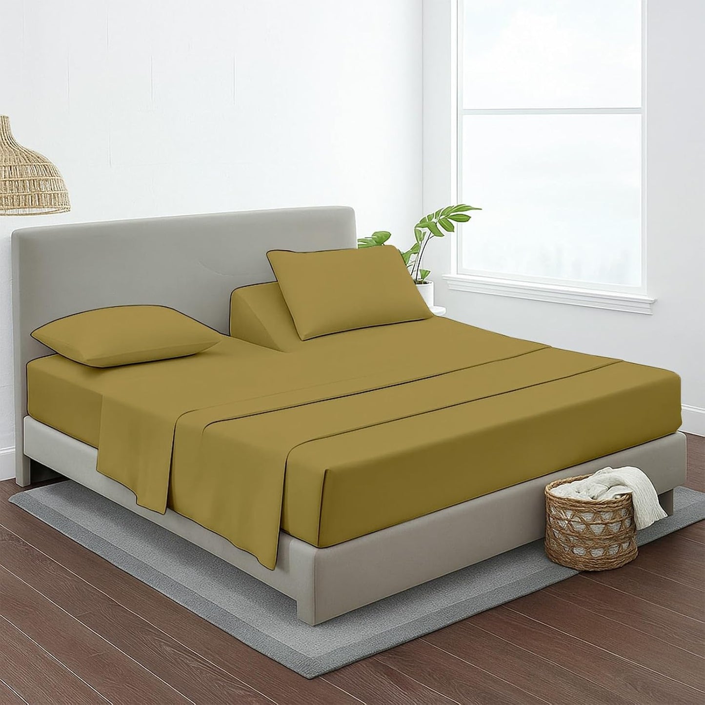 Flex Head King Sheets Sets for Adjustable Beds - Luxurious Comfort