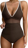 Slimming Tummy Control One Piece Swimsuit - Flattering Fit SUUKSESS