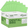 Dental Bibs 500 Pack 13in x 18in Disposable Adult Bibs - Waterproof