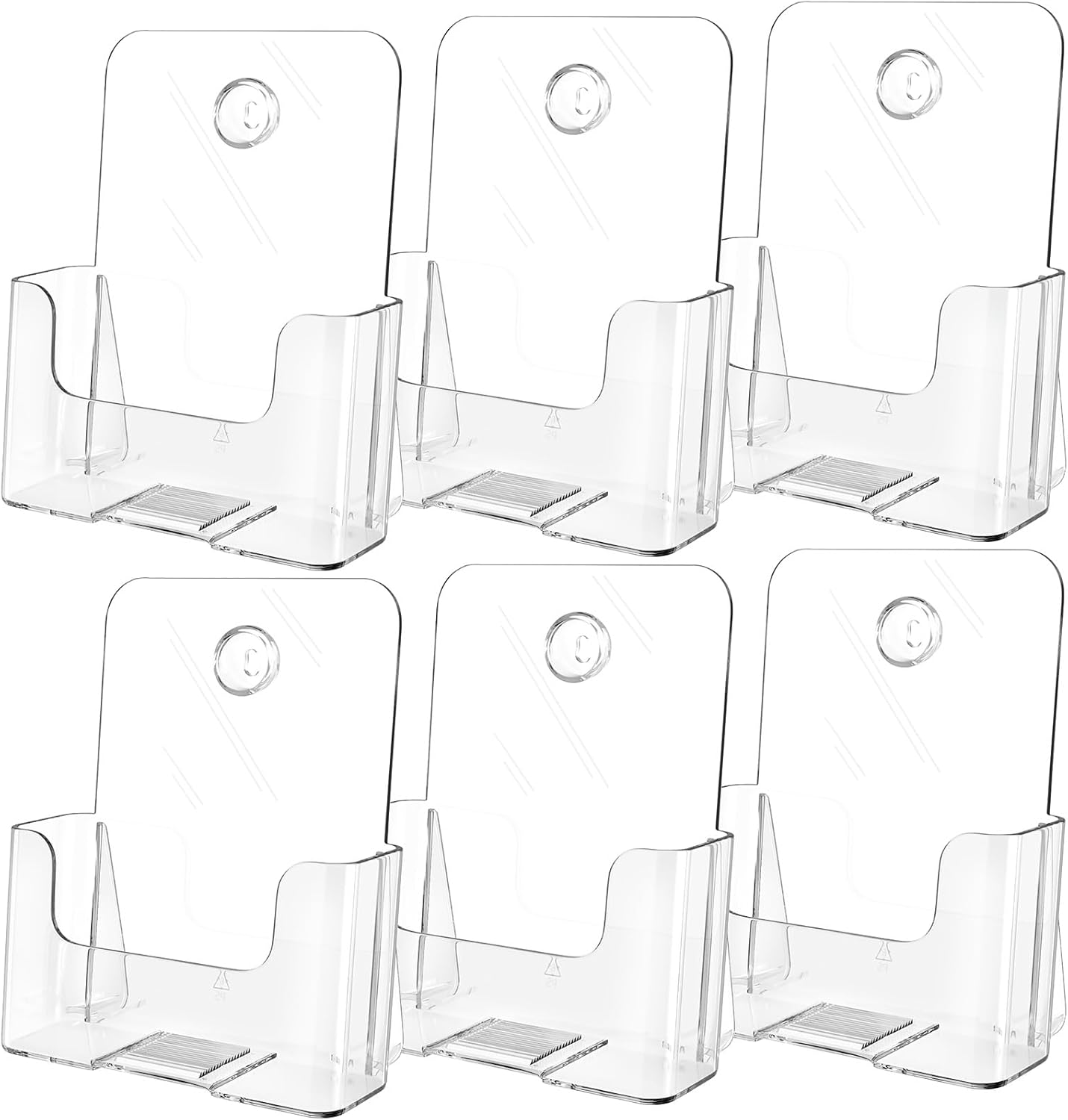 MaxGear Acrylic Brochure Holder for 6 x 8 inch Displays