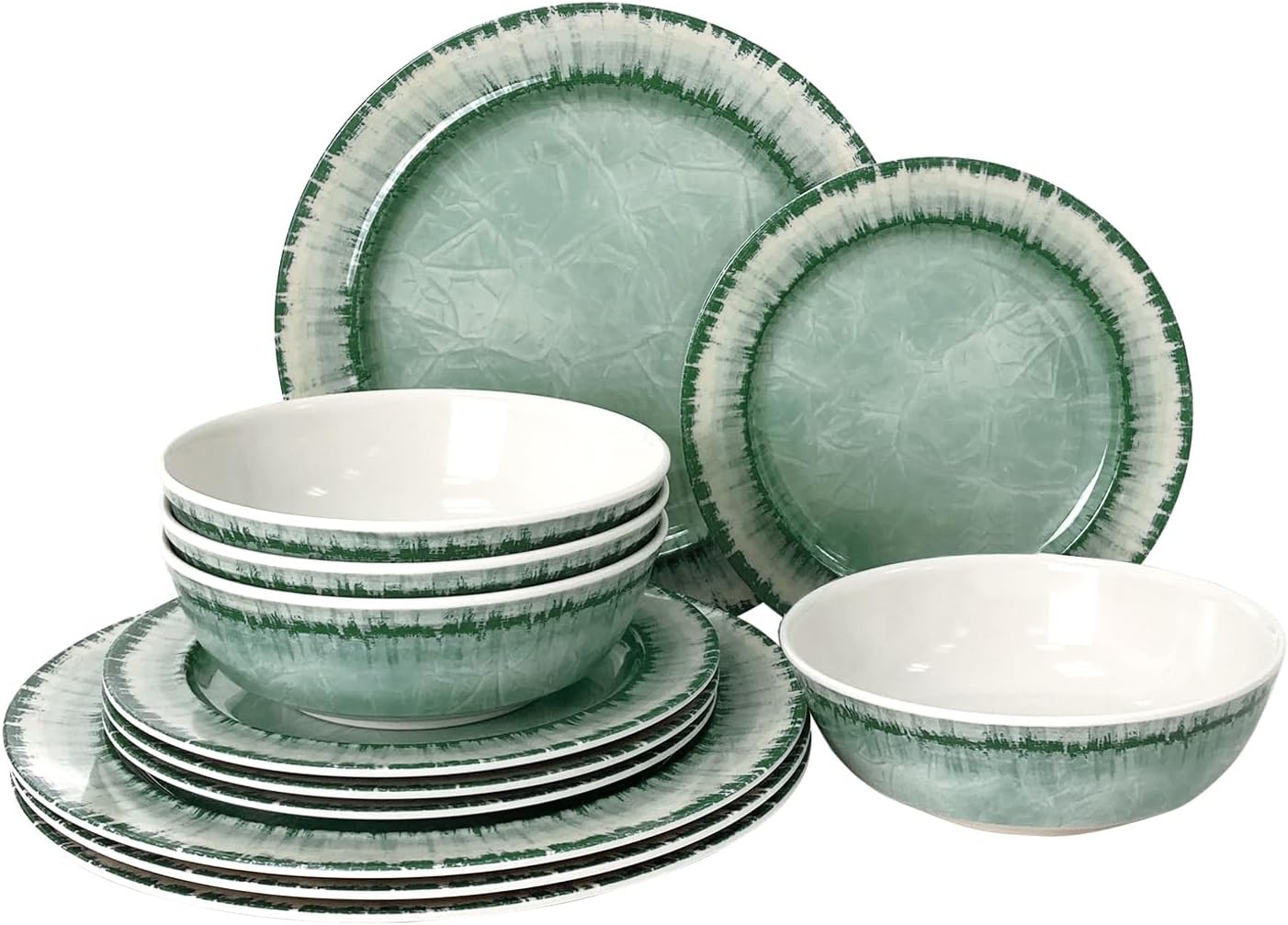 Durable Melamine Dinnerware Set for Indoor and Outdoor Use