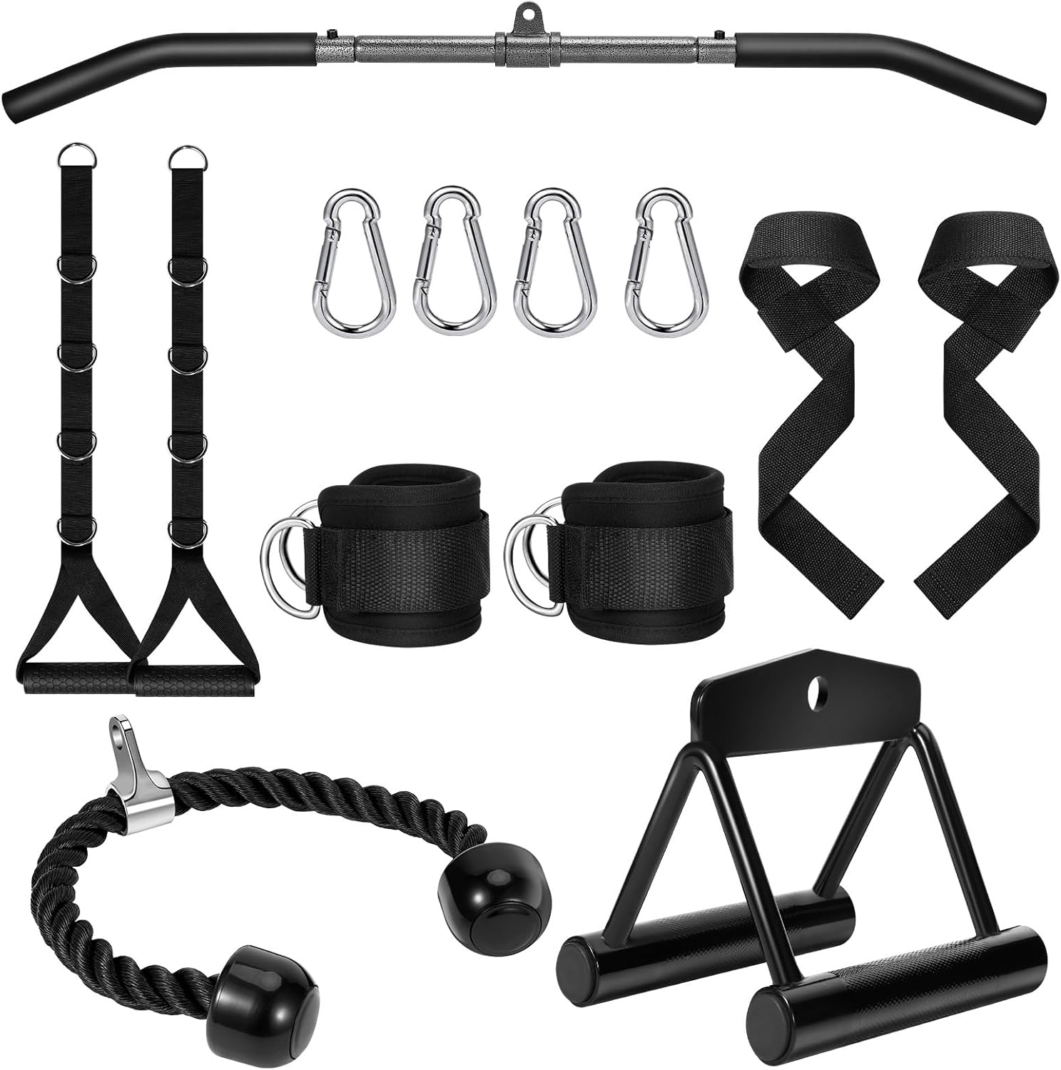 Cable Machine Attachments Set for Home Gym: Premium Quality Gear