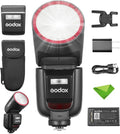 Godox V1Pro N TTL Flash for Nikon Cameras - High-Speed Round-Head