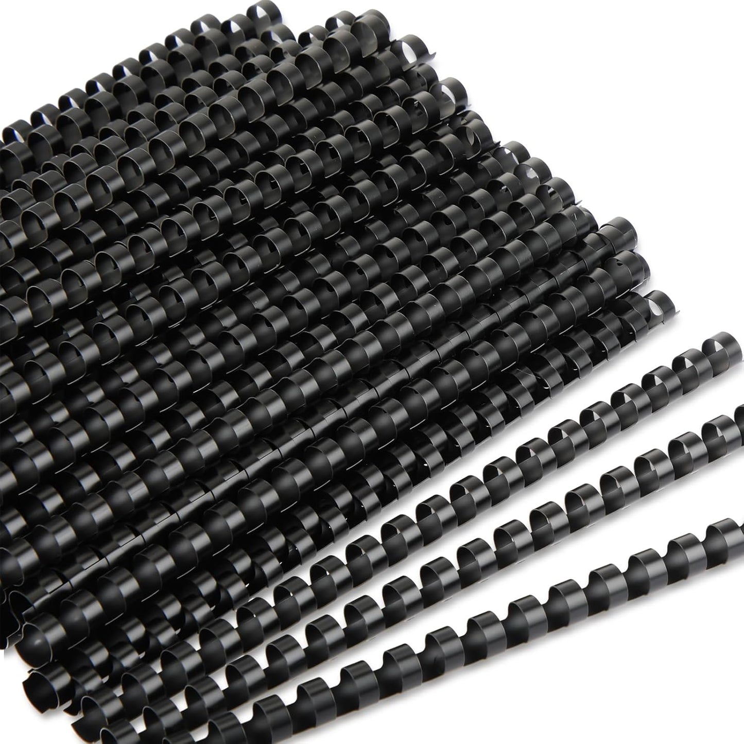 Maitys 300 Pcs Plastic Binding Combs for Notebook and Calendar