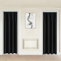 JIUZHEN Blackout Door Curtains for Enhanced Privacy and Insulation