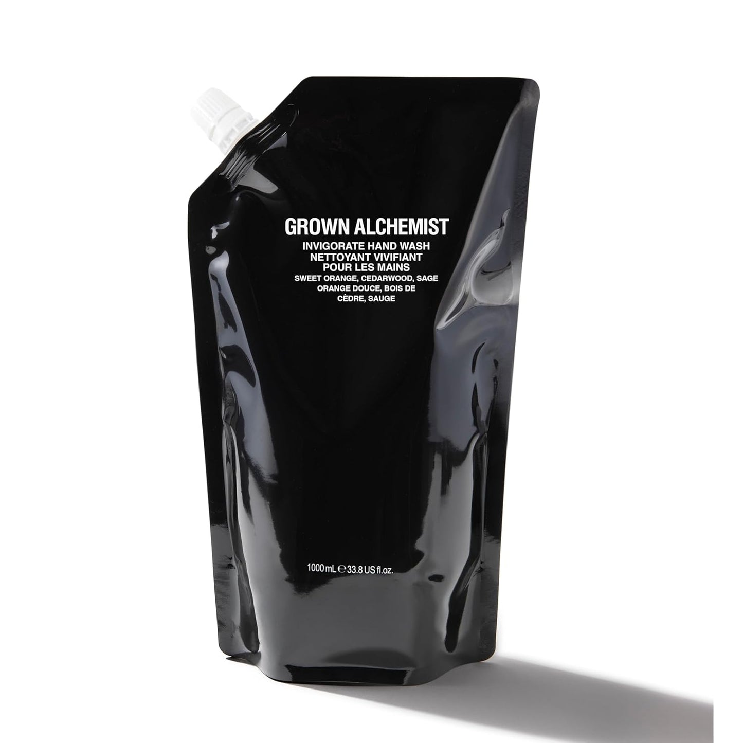 Grown Alchemist Invigorate Hand Wash Refill Pouch for Skin Care