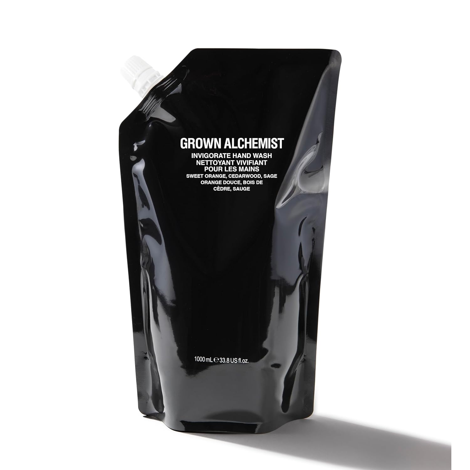 Grown Alchemist Invigorate Hand Wash Refill Pouch for Skin Care