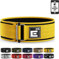 Self-Locking Weight Lifting Belt for Men and Women - 4 in Support