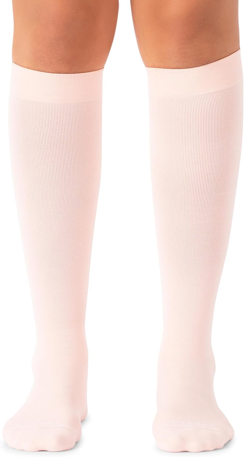 Comrad Nylon Knee High Compression Socks for All-Day Support