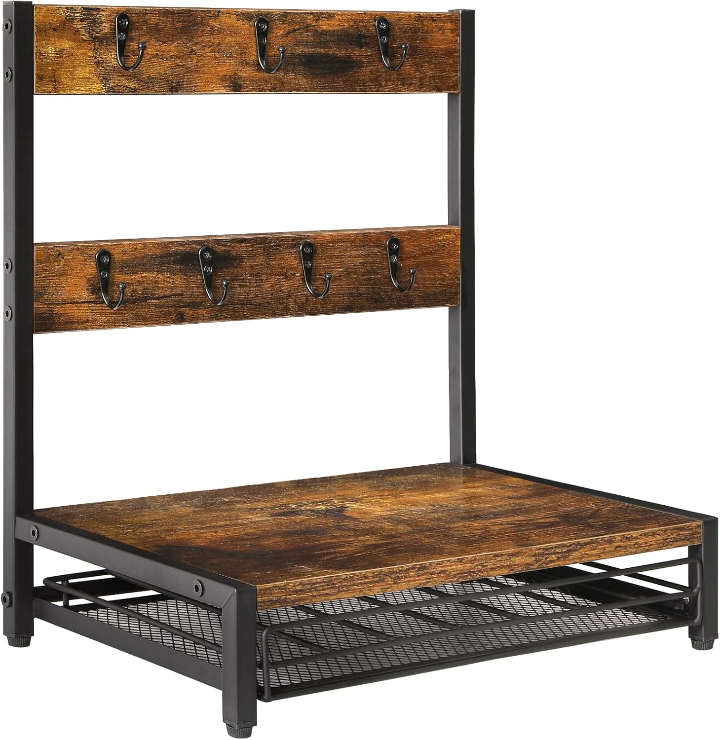 IBUYKE Coffee Pod Drawer: Rustic Organizer for Coffee Lovers
