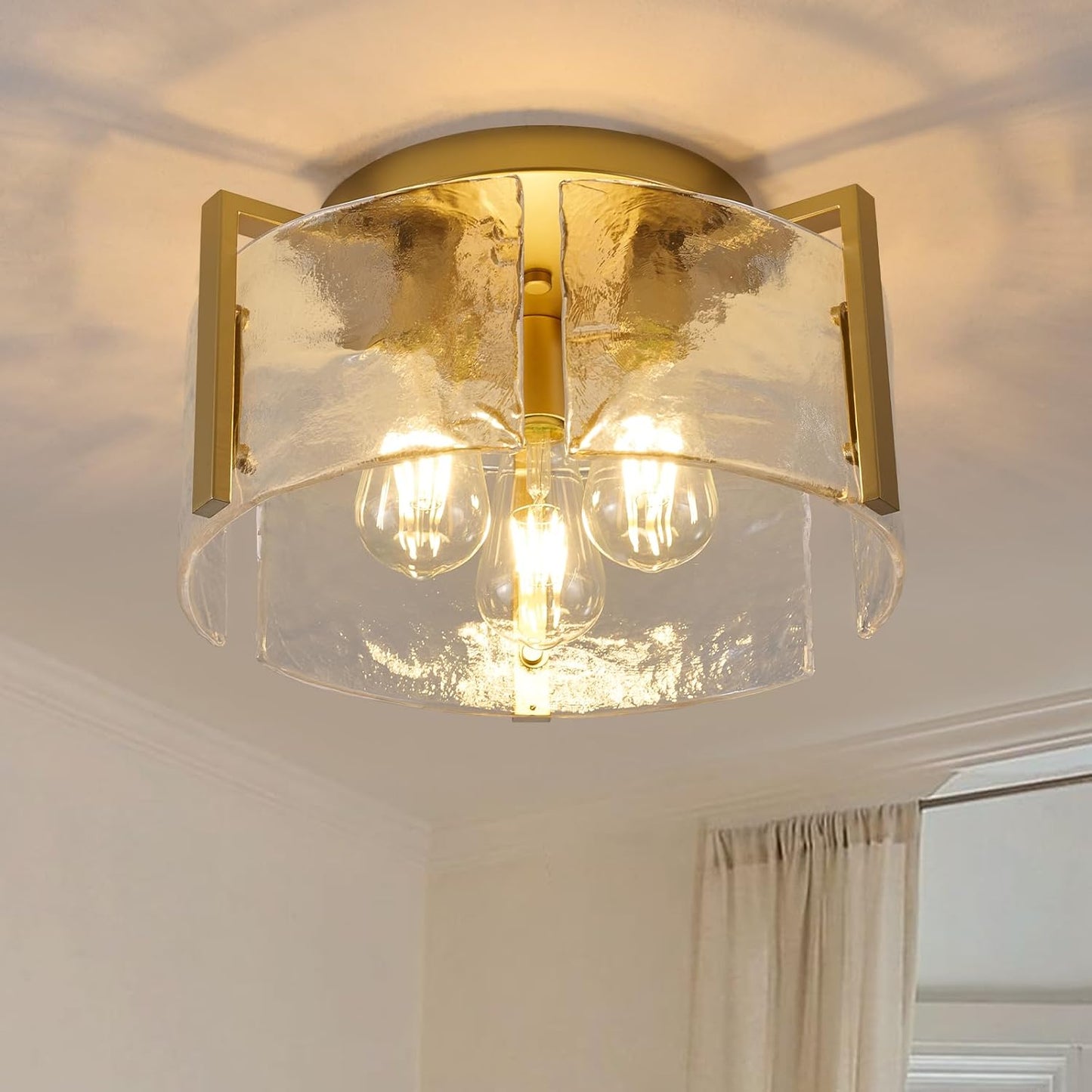Modern Semi Flush Mount Ceiling Light Fixture for Any Room