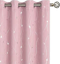 Room Darkening Curtains 63 in Light Pink - Insulated Blackout Panels