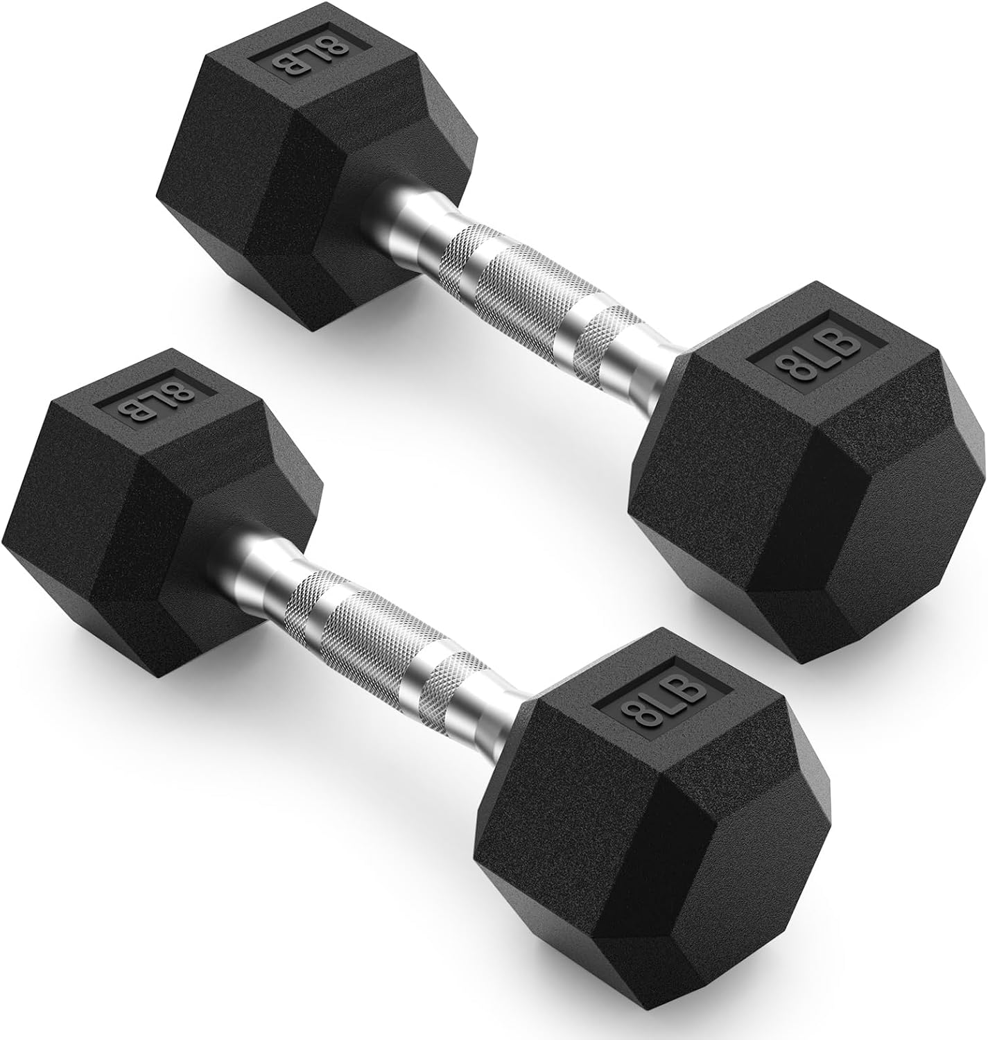PAPABABE HEX Dumbbell Set for Home Gym Fitness Training