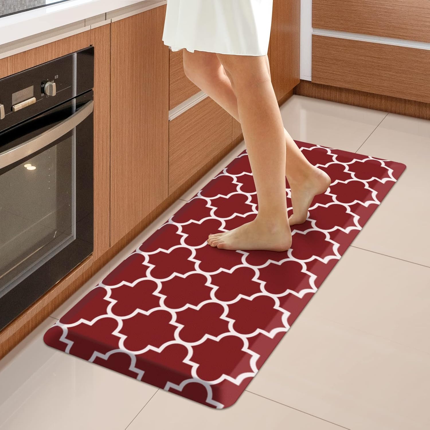 WISELIFE Anti Fatigue Floor Mat - Ergonomic Comfort for Home