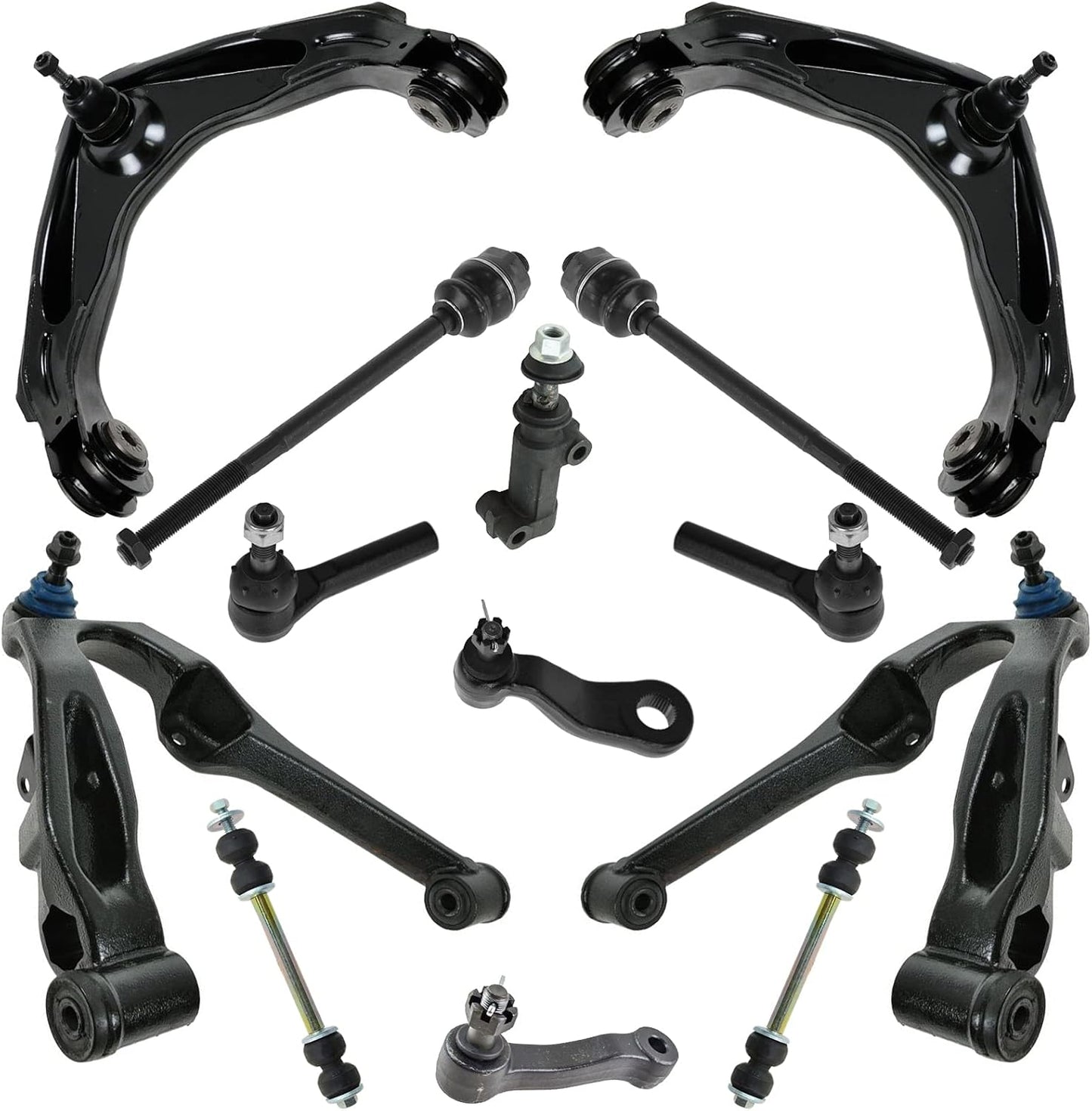 TRQ Front Steering & Suspension Kit for Chevrolet GMC Hummer