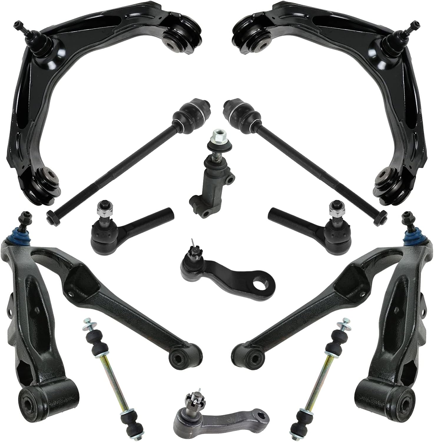 TRQ Front Steering & Suspension Kit for Chevrolet GMC Hummer
