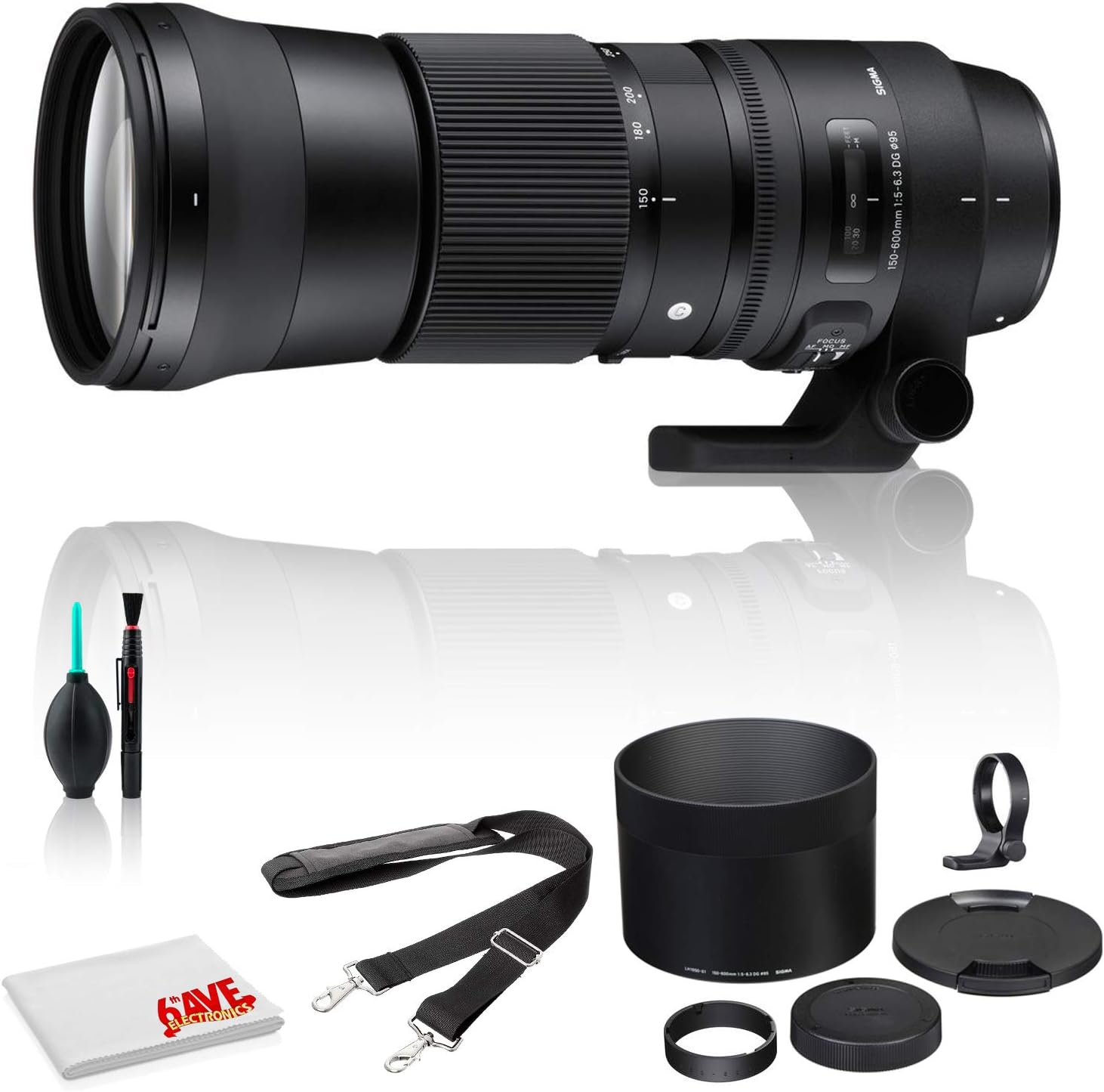 Sigma 150-600mm f/5-6.3 DG OS HSM Lens for Canon EF Mount