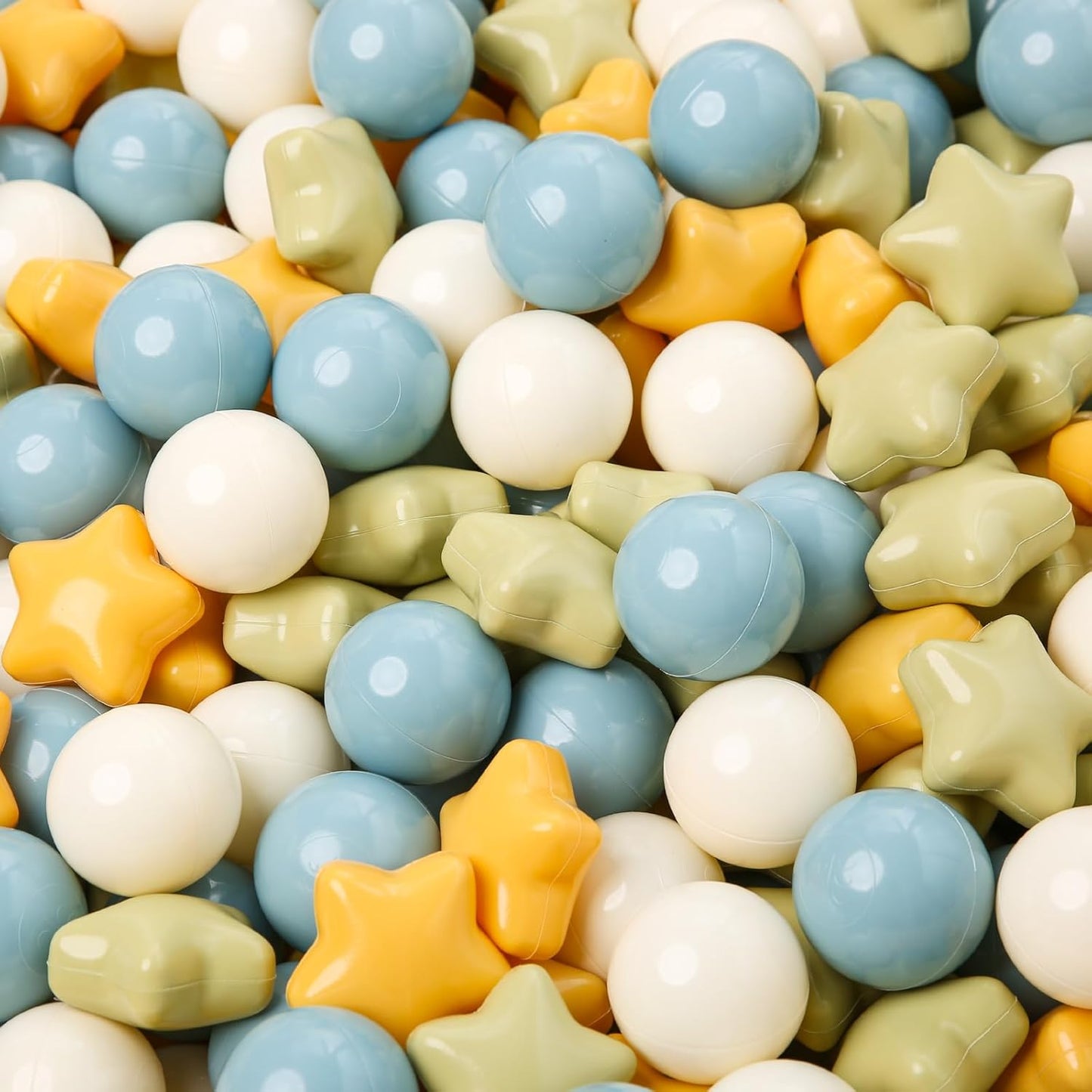 TRENDPLAY Star Ball Pit Balls for Toddlers - Fun & Safe