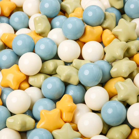 TRENDPLAY Star Ball Pit Balls for Toddlers - Fun & Safe