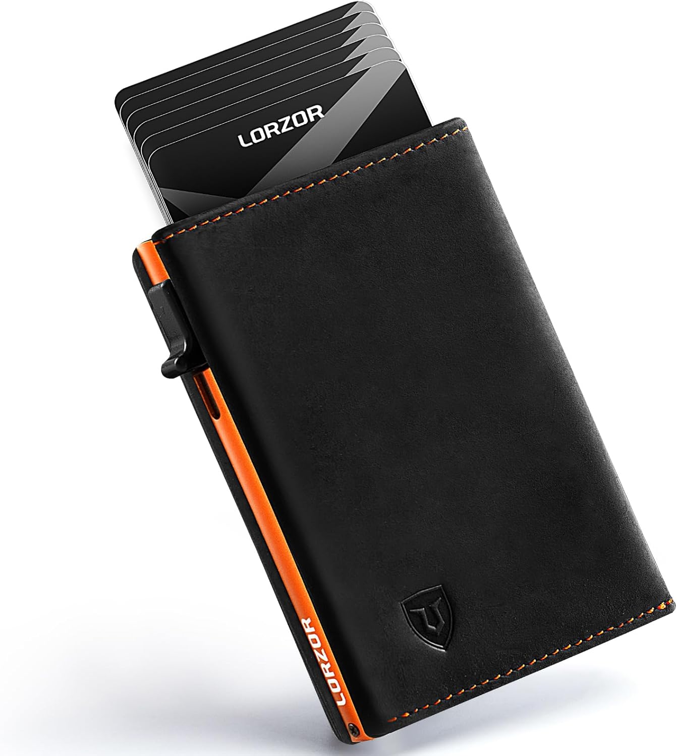LORZOR Wallet for Men with RFID Blocking and Card Holder