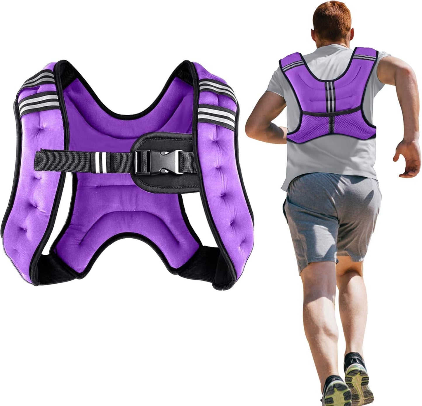 Weighted Vest for Men Women Kids Adjustable for Training Workout