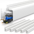 Under Desk Cable Management 6x15.7 in J Channel Organizer - Tidy