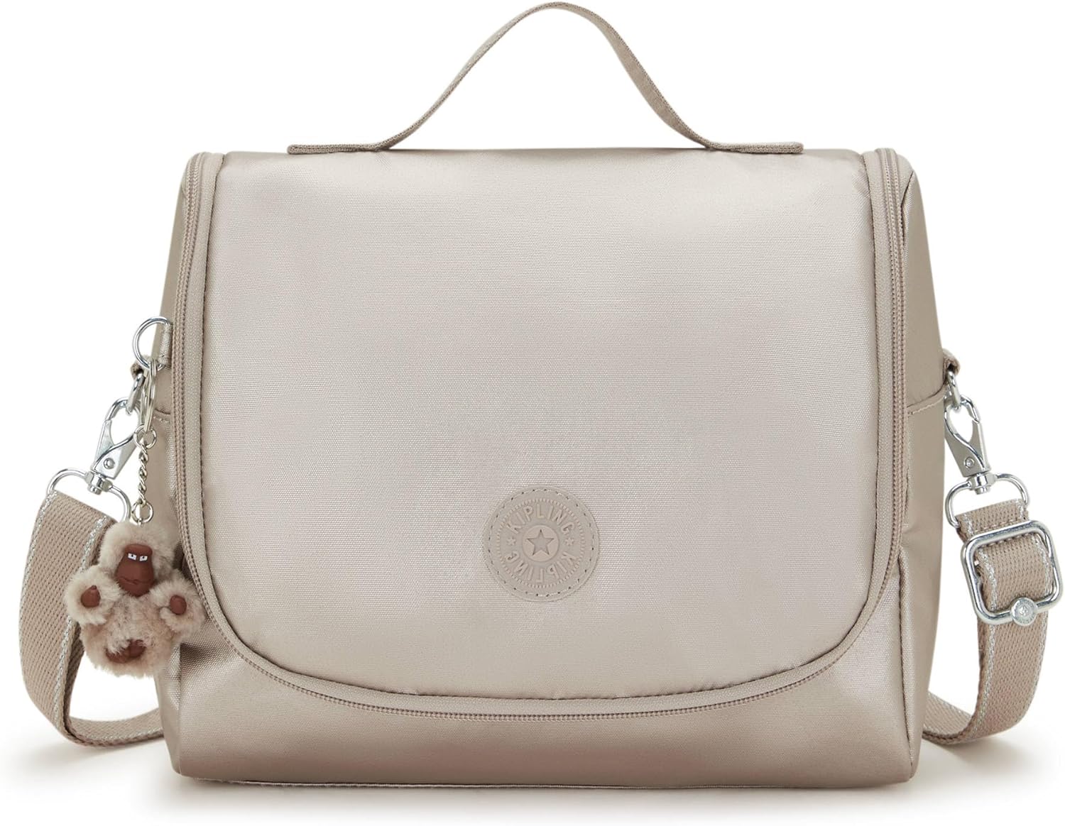 Kipling New Kichirou Metallic Lunch Bag for Every Occasion