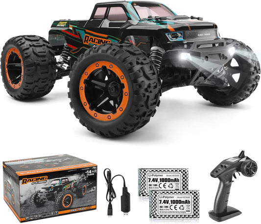 High-Speed 36km/h RC Car for Adults and Kids - 2 Batteries Included