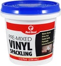 Red Devil Pre-Mixed Vinyl Spackling 1/2 Pint - Fast, Sandable Repair